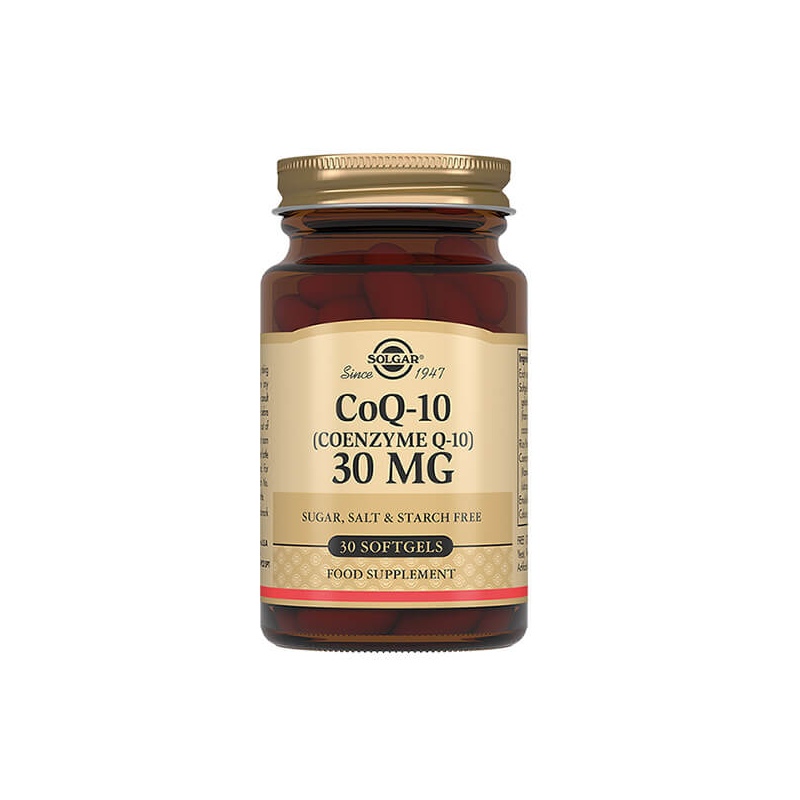 Solgar Coenzim Q-10 (Солгар Коэнзим Q-10) 30 капсул по 462 мг.